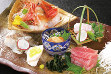 刺身盛り合わせ